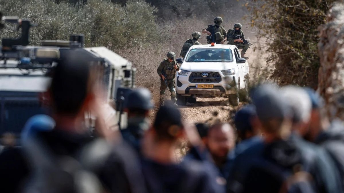 Turmus Ayya northeast of Ramallah Palestine