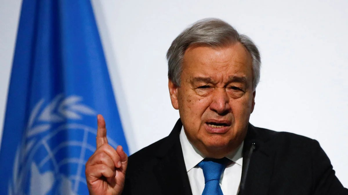 UN Chief Antonio Guterres