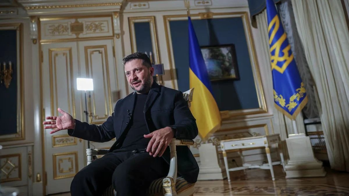 Ukraines President Volodymyr Zelenskiy
