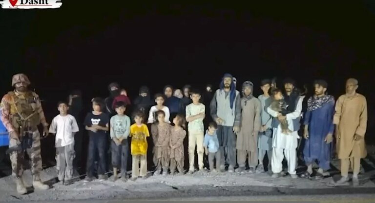 Dozens of Afghan nationals arrested in Dasht near Pakistan-Iran border