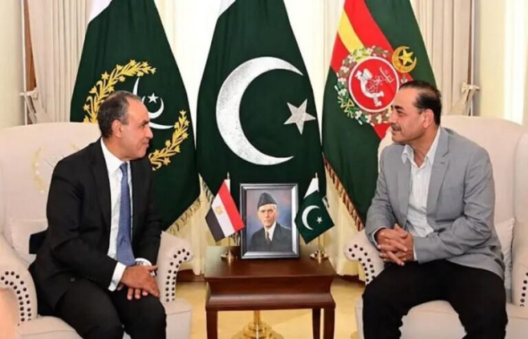 آرمی چیف فیلڈ مارشل عاصم منیرسے مصرکے وزیرخارجہ کی ملاقات، دفاعی و سیکیورٹی اورعلاقائی امن و استحکام پر تبادلہ خیال