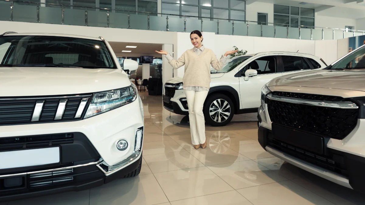 car showroom