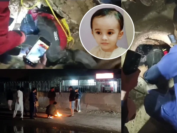 نیپا واقعہ؛ ایس ایس پی ایسٹ اور ڈپٹی کمشنر کو عہدوں سے ہٹا دیا گیا 111 child fell into manhole1764572362 0