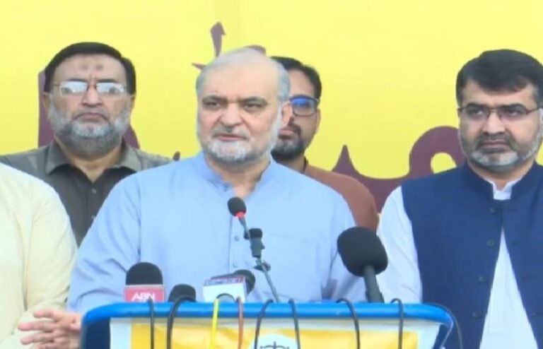 وزیراعظم کی درخواست پر جماعت اسلامی کا لانگ مارچ موخر کرنے کا اعلان
