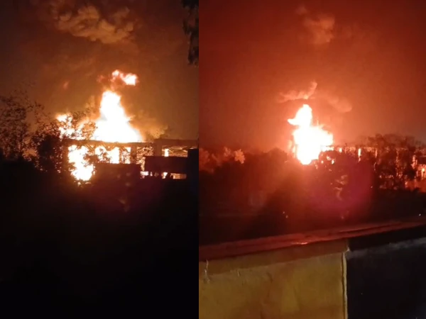 fire in grid station1790043378 0