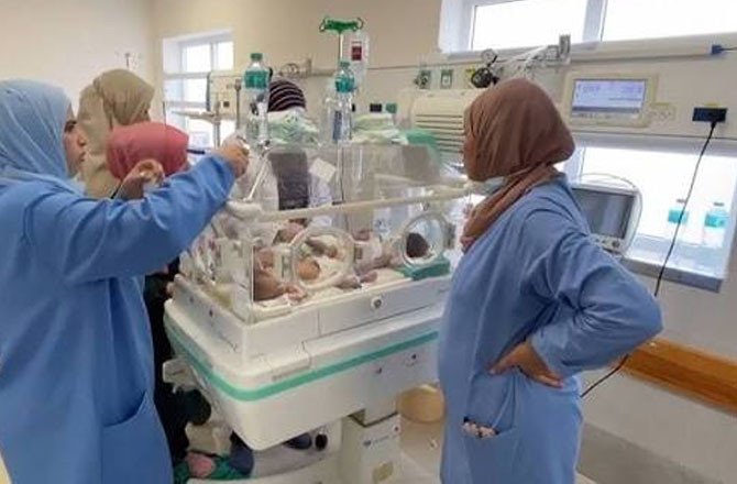 gaza premature baby d