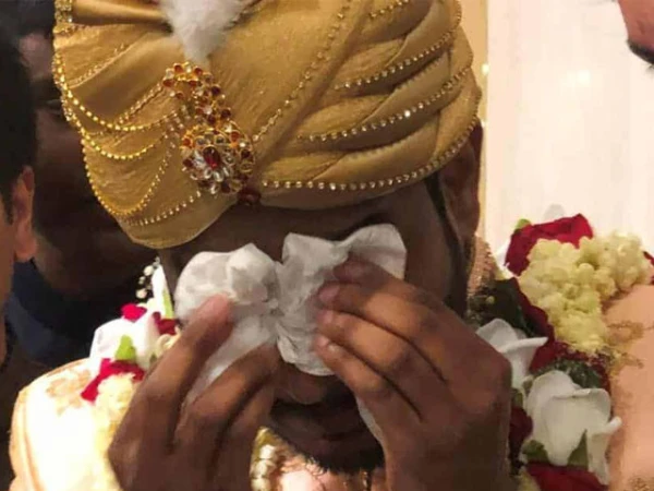indian groom crying wedding when bride flew at ruk1763662229 0