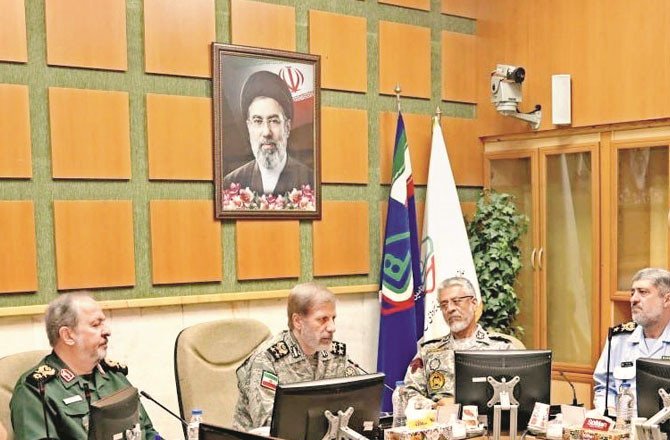 iran chiefs meeting d