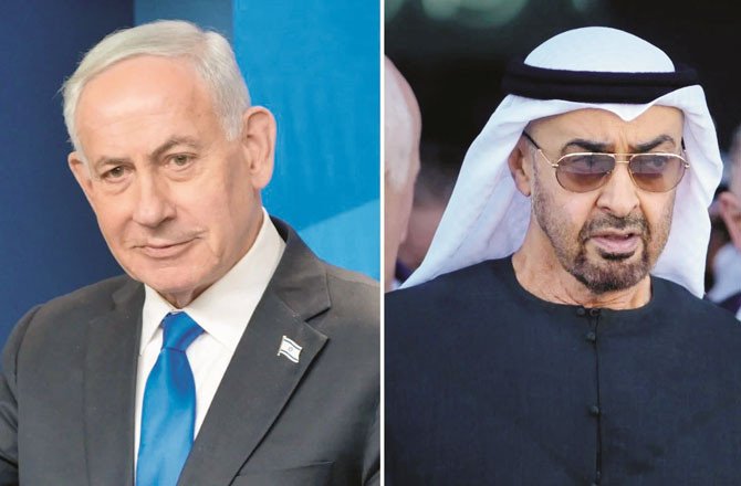 netanyahu mohammed bin zayad d