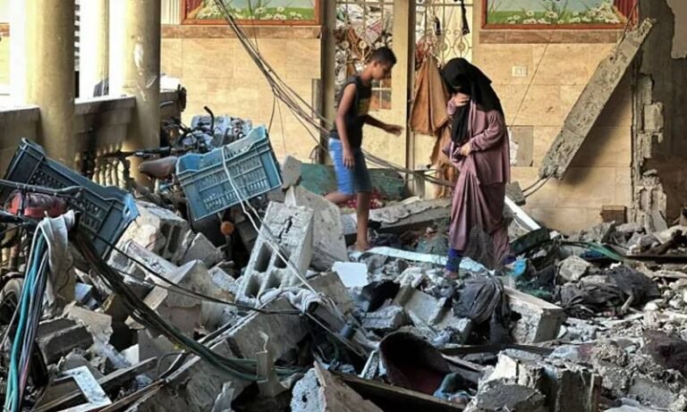 اسرائیلی فورسز کا غزہ میں سکول پر حملہ 6 افراد شہید