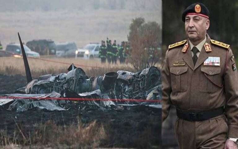 لیبیا کے آرمی چیف کا طیارہ کیوں تباہ ہوا؟ آخری پیغام سمیت اہم تفصیلات سامنے آگئیں