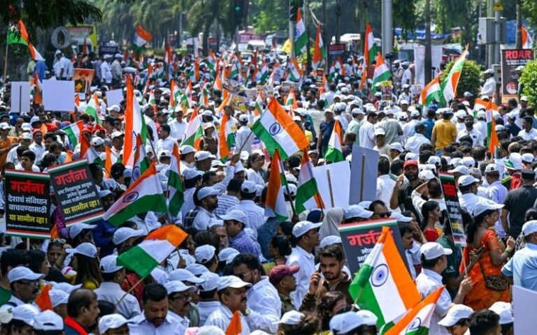 ووٹرز لسٹ دھاندلا کے ماسٹر مائینڈ گیانیش کو انڈین الیکشن کمیشن سے نکالنے کے لئے آج بھی احتجاج