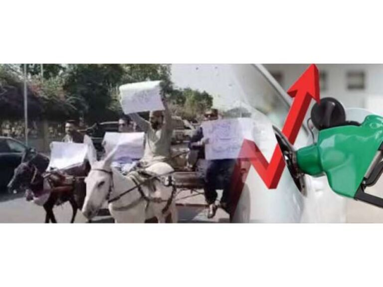 پٹرول کی بڑھتی قیمتوں کیخلاف احتجاج پی ٹی آئی کے ارکان اسمبلی احتجاجاً گدھا گاڑیوں پر سوار ہو کر سندھ اسمبلی پہنچ گئے، پیٹرول بم نامنظور،غریب عوام کی جیب پر ڈاکہ نامنظور کے نعرے لگائے