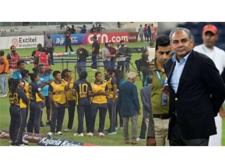 ویمنز ٹی 20 ایشیاء کپ؛ بھارت نے ٹائٹل جیت لیا، محسن نقوی سے ٹرافی لینے سے انکار گزشتہ برس ستمبر میں بھارتی مینز ٹیم نے ایشیاء کپ ٹی 20 جیتنے کے بعد محسن نقوی سے ٹرافی وصول نہیں کی تھی
