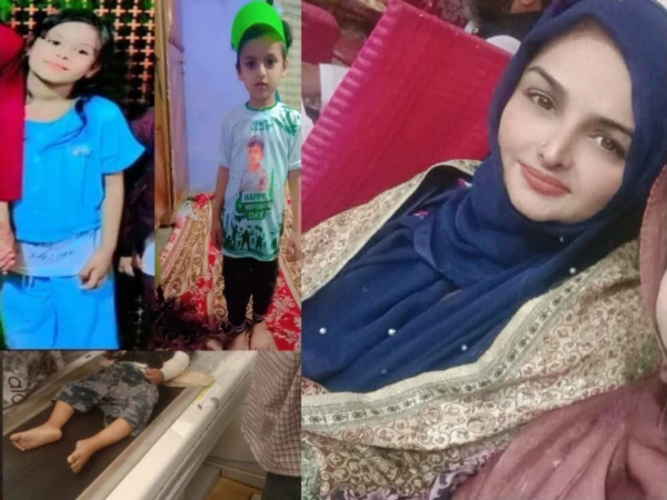 کراچی: 3 بچوں سمیت قتل کی گئی خاتون کے بھائی نے تحفظ کیلیے درخواست جمع کرا دی