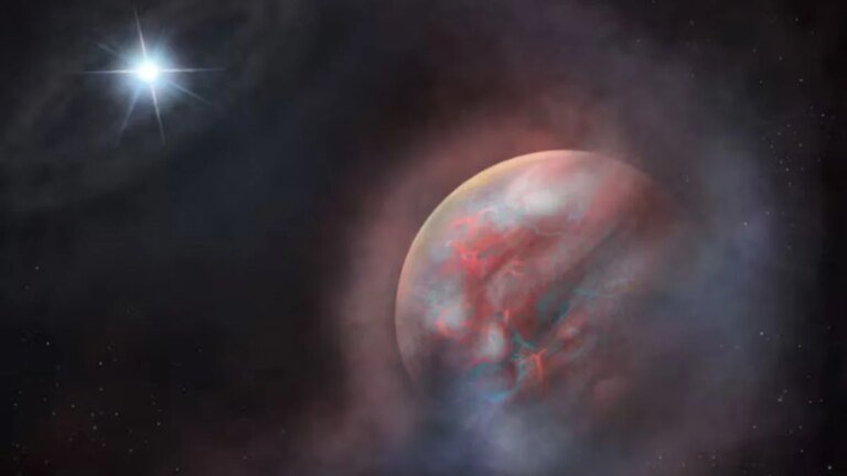Alien ‘phoenix planet’ was born from the ashes of a dying star