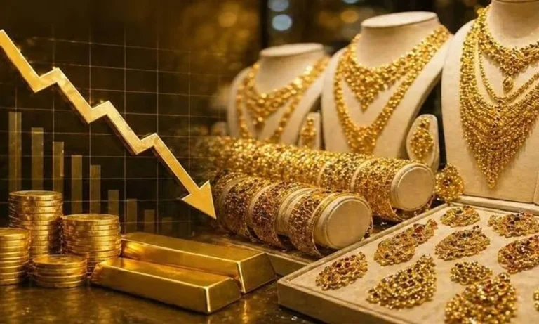 سونے کی قیمت میں بڑی گراوٹ، فی تولہ کہاں تک پہنچا؟