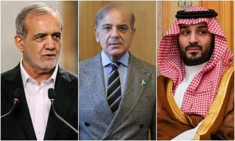 وزیراعظم کا سعودی ولی عہد اور ایرانی صدر سے رابطہ، مشرق وسطیٰ کی صورتحال پر تبادلہ خیالپاکستان تمام تصفیہ طلب مسائل پر بھارت سے بات چیت کے لیے تیار ہے، وزیراعظم