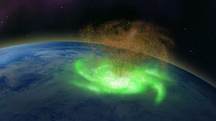 'Space hurricane' caught raging over North Pole during one of the sun's quietest days