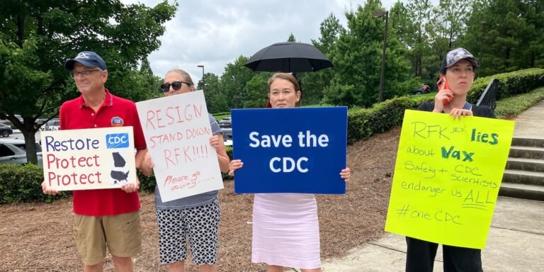 Health Secretary Robert F. Kennedy Jr. visits CDC in Atlanta after shooting