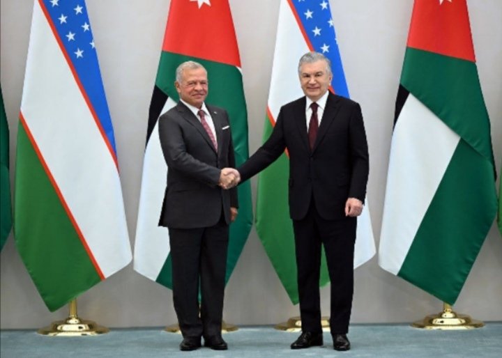 Uzbekistan’s President Awarded Jordan’s Highest Honor ‘Al Nahda,
