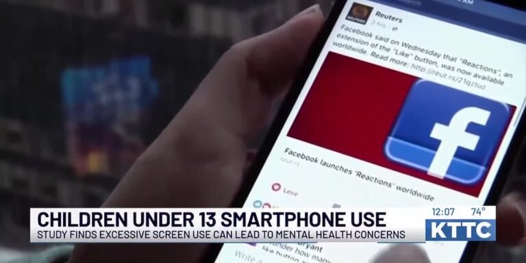 Study finds excessive screen use can lead to mental health concerns