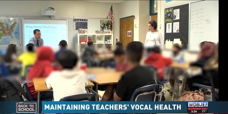 Maintaining Teachers' Vocal Health