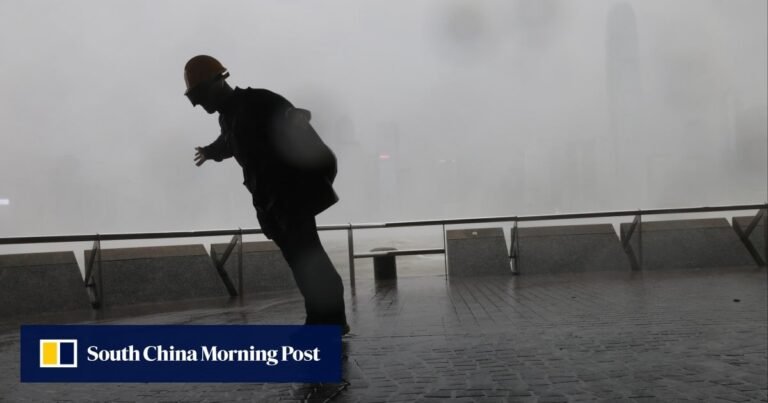 2 women arrested in Hong Kong over endangering child on Ragasa selfie trip
