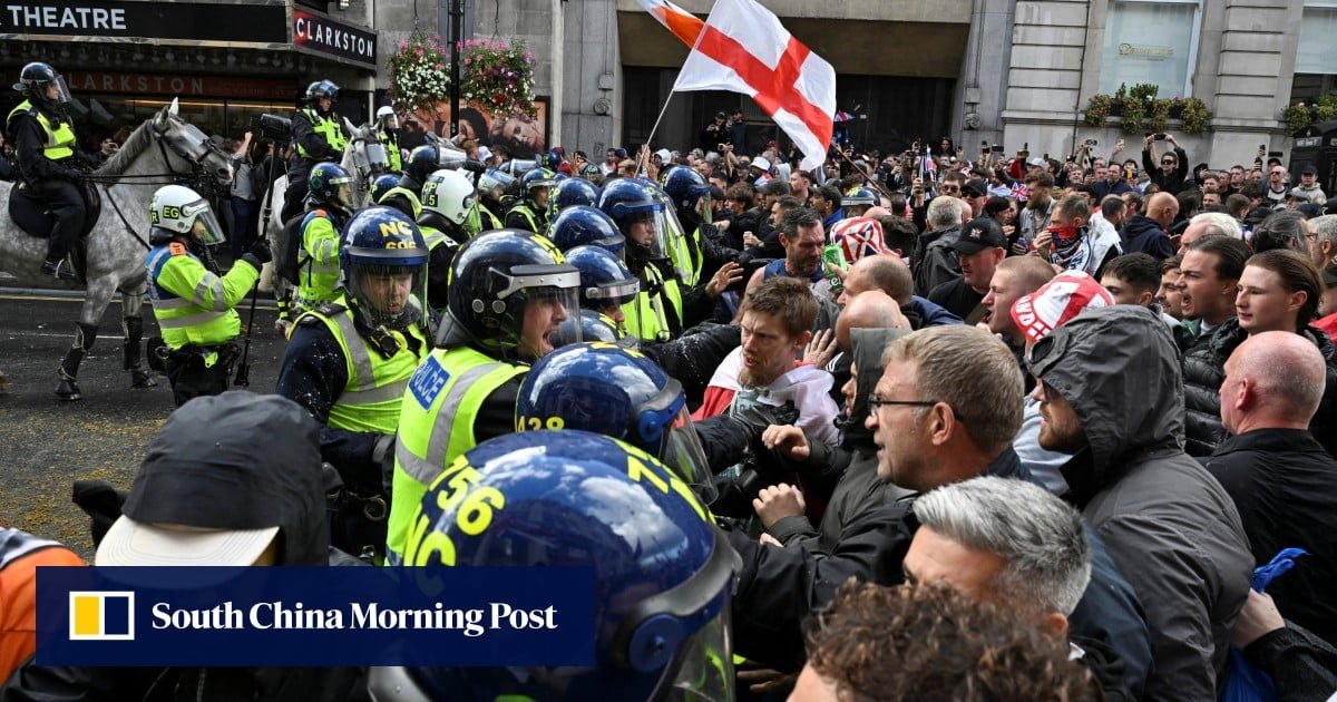 Starmer says UK will not tolerate racial intimidation after far-right London rally