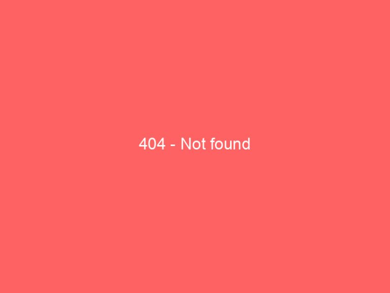 404 – Not found