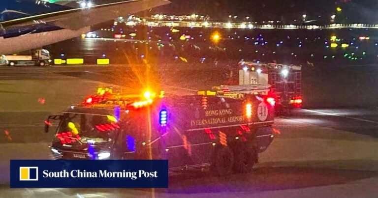 Firefighters called as Cathay flight lands in Hong Kong with ‘defective’ part