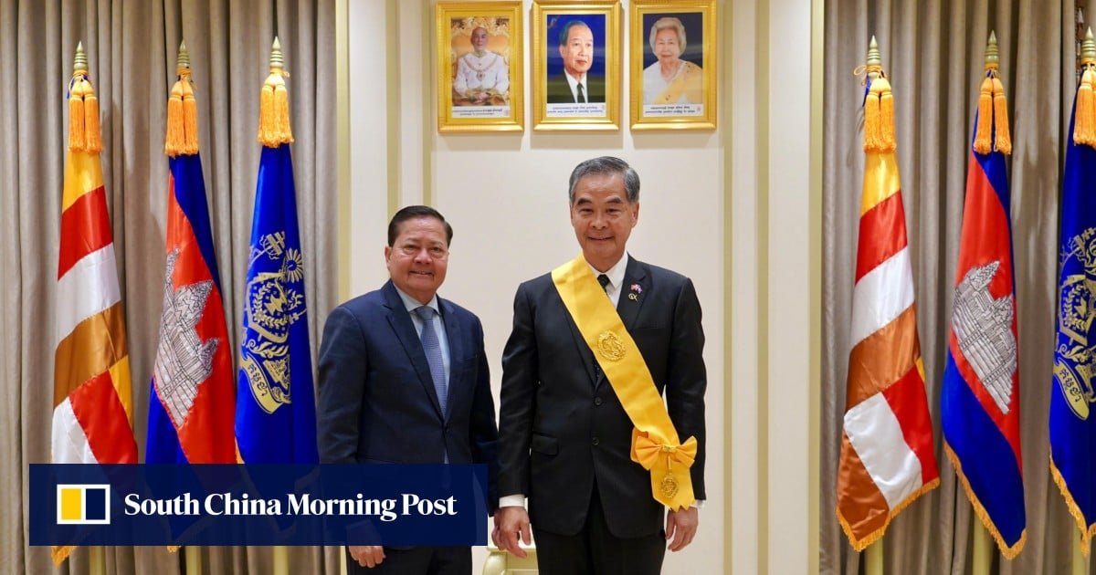 Former Hong Kong leader CY Leung honoured for healthcare contributions