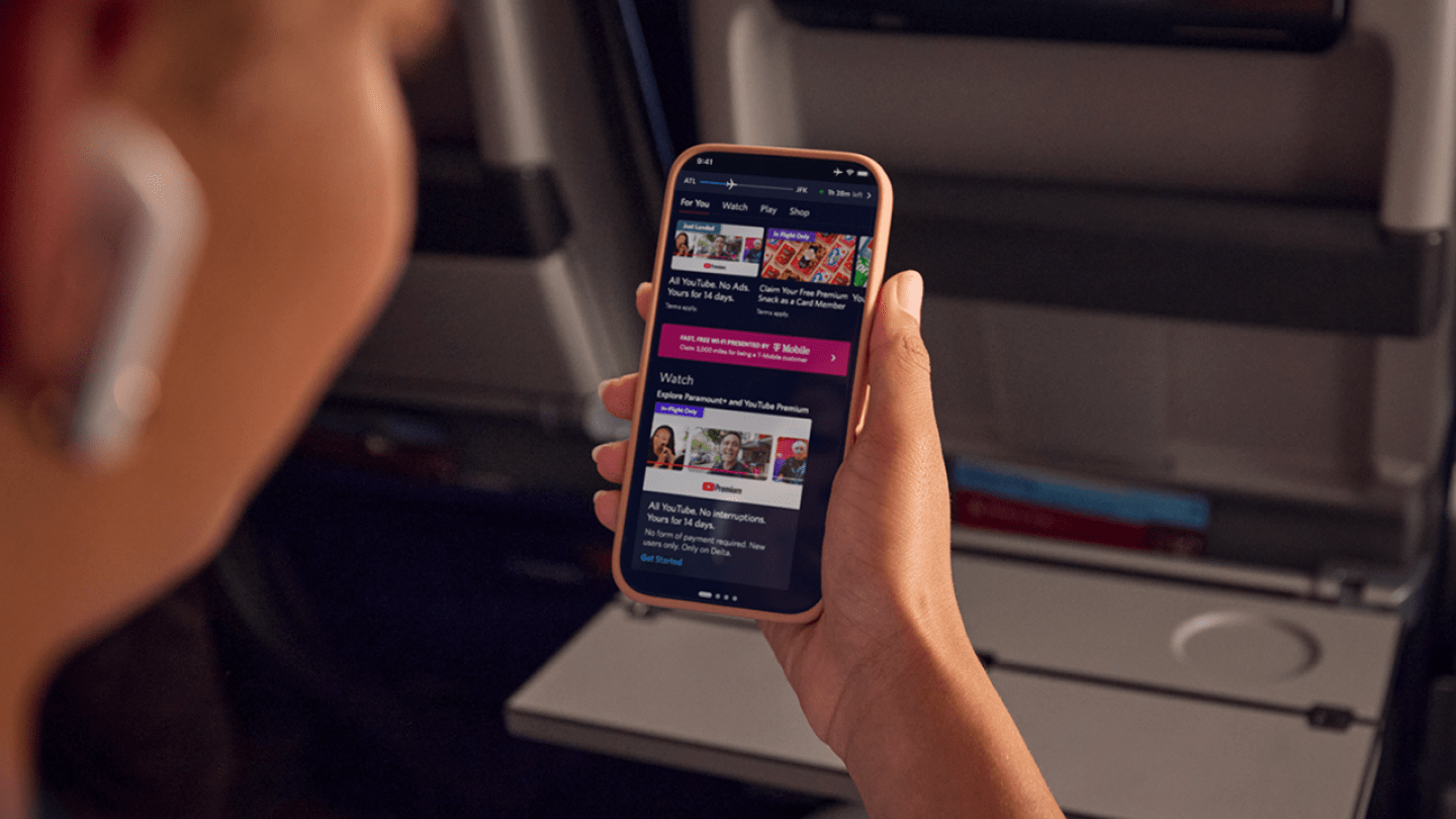 Delta, YouTube Ink Inflight Entertainment Partnership (Exclusive)