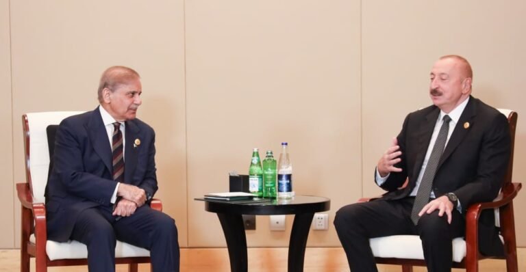 Pakistani PM, Azerbaijan President Pledge Full Cooperation in Key Sectors