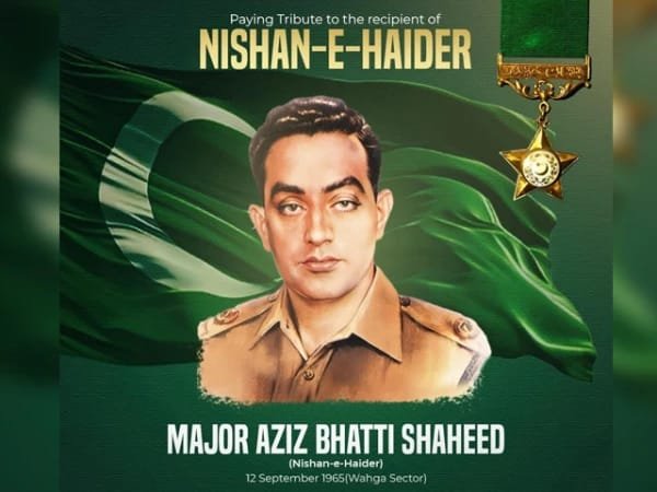 Pakistan Military Pays Tribute on 60th Anniversary of Major Raja Aziz Bhatti’s Martyrdom