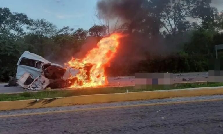 Mexico Road Tragedy: 15 Killed in Fiery Crash