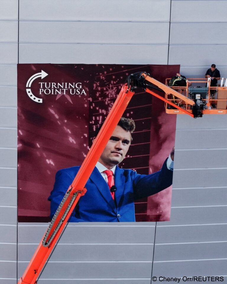 Tight Security Ahead of Trump’s Address at Charlie Kirk Memorial