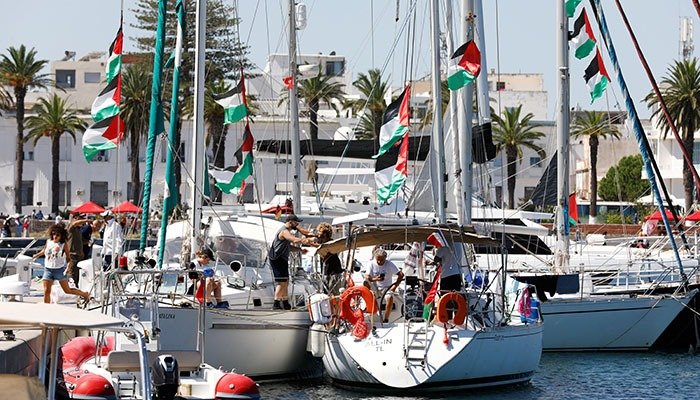 Israel Says Gaza Aid Flotilla Will Not Be Allowed to Breach Naval Blockade