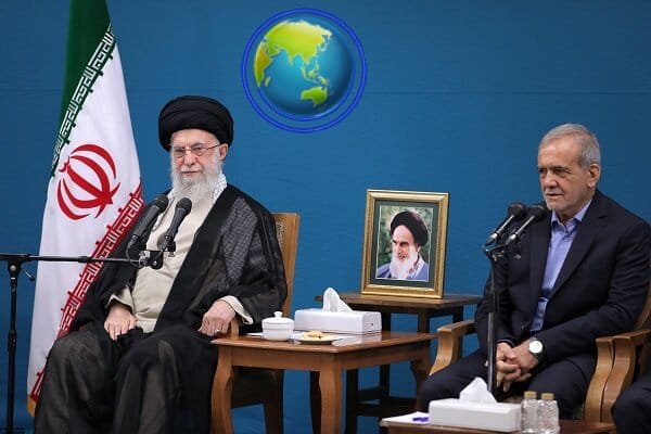 Iran’s President Pezeshkian meets Supreme Leader before UN trip