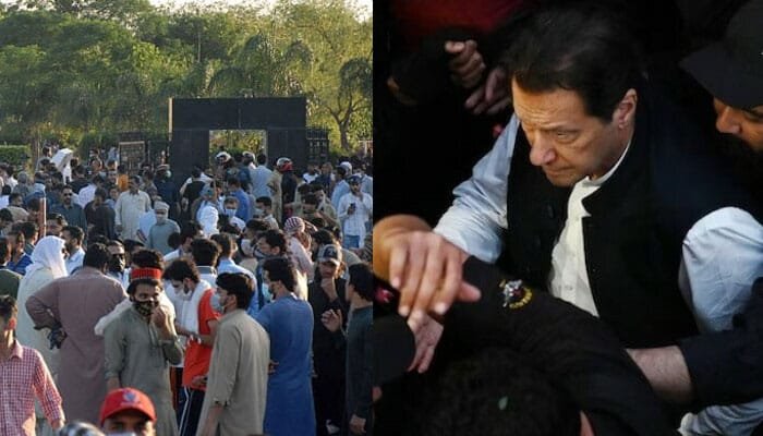Imran Khan appears via WhatsApp link in GHQ attack case as lawyers boycott proceedings