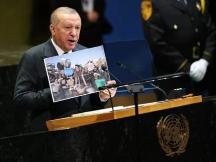 Erdogan says Israel “out of control,” slams U.S. over Palestinian visas