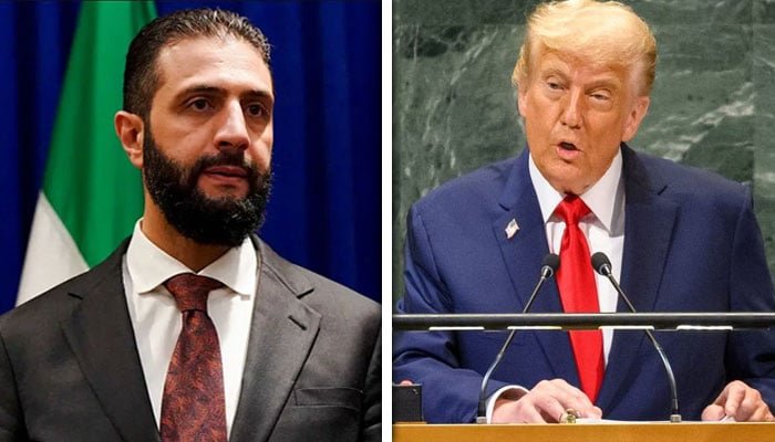 Syrian President Ahmad al-Sharaa meets U.S. President Donald Trump on UNGA sidelines