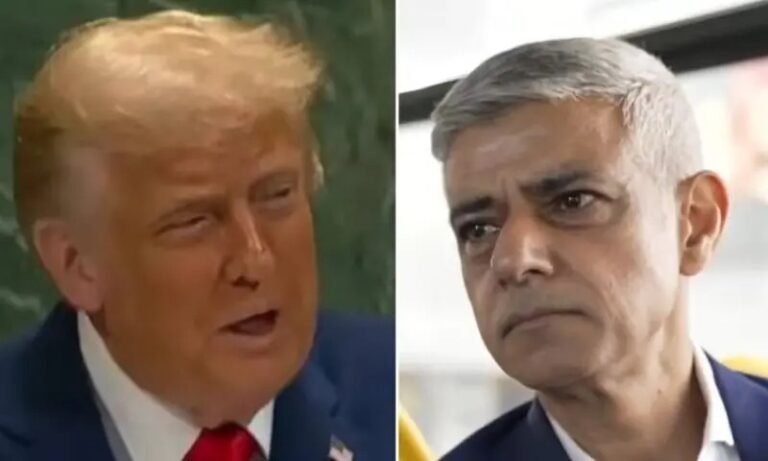 London Mayor Sadiq Khan hits back at Trump, calls him racist and sexist
