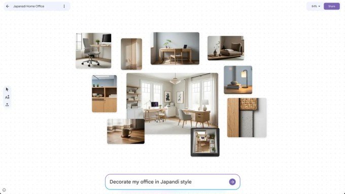 Google launches an AI-powered mood board app, Mixboard | TechCrunch