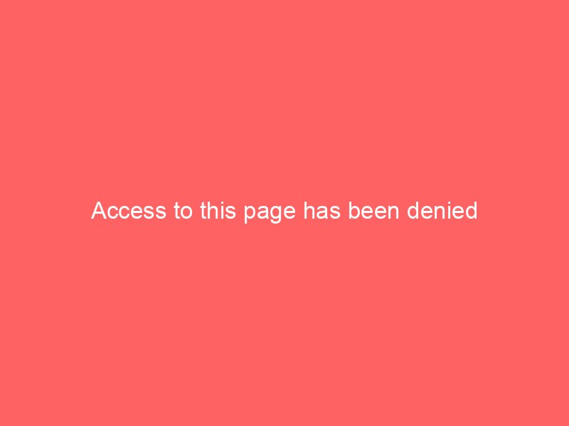 access to this page has been denied 2527