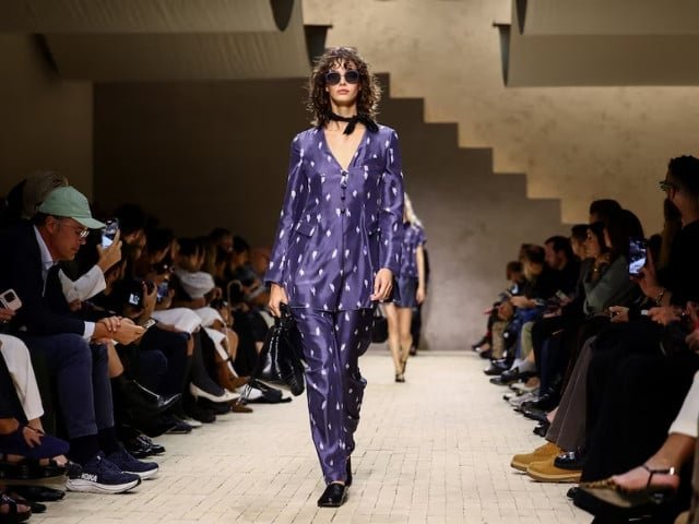 First Emporio Armani collection showcased since the founder's death | The Express Tribune