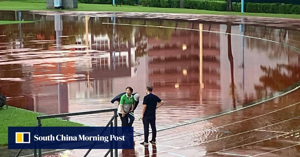 Super Typhoon Ragasa: football farce as Hong Kong matches proceed amid flooding