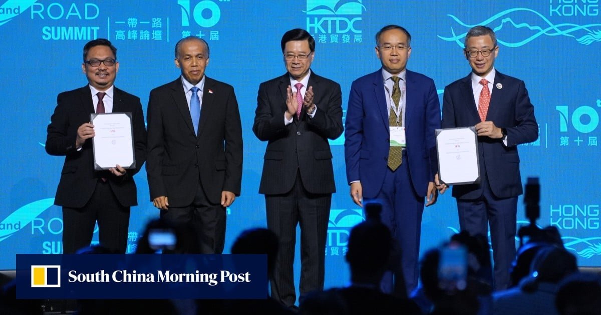 Hong Kong signs deals worth US$1 billion with belt and road countries
