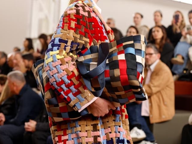 Fendi lays out multicoloured, floral and geometric patterns at Milan show | The Express Tribune