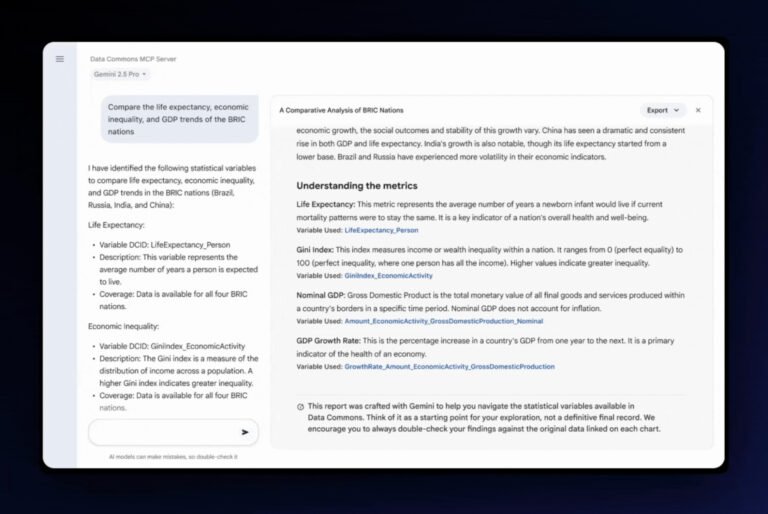Google makes real-world data more accessible to AI — and training pipelines will love it | TechCrunch